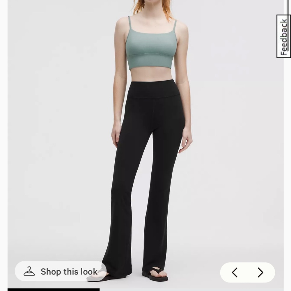 Black Groove Pants